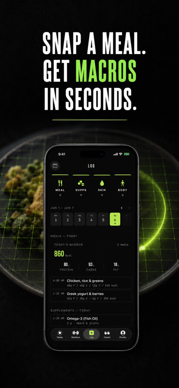 Snap a meal, get macros in seconds